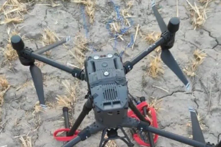 Pakistani drone Spotted in Akhnoor