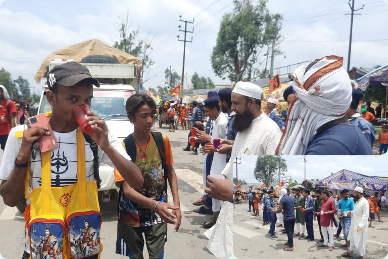 جمعیت علمائے ہند کی جانب سے کانوڑ یاتریوں کے لیے شیو لنگر کا اہتمام