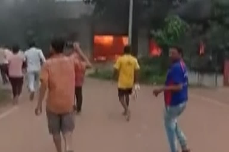 Four dead multiple injured in sparkler factory fire Hubli Karnataka