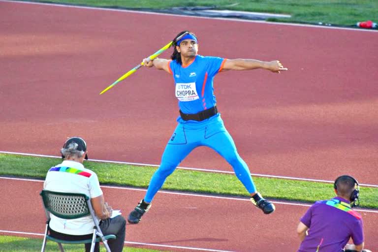 World Athletics Championship  नीरज चोपड़ा  एंडरसन पीटर्स  जेवलिन फाइनल  Javelin Throw Final  Anderson Peters  विश्व एथलेटिक्स चैंपियनशिप 2022  Neeraj Chopra  Sports News