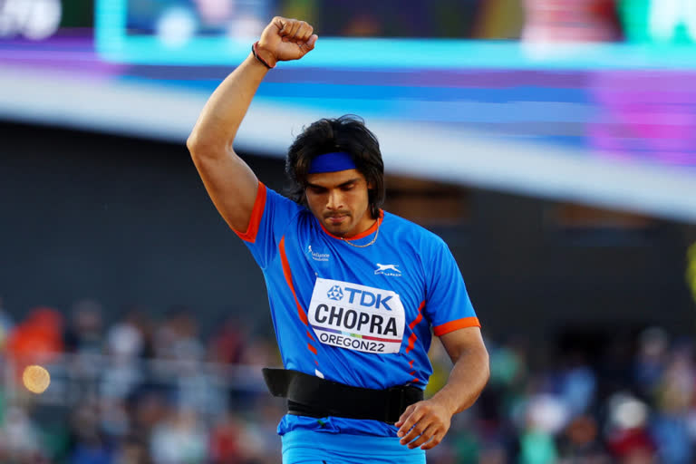 sports  neeraj chopra  world athletics championship  neeraj chopra world athletics championship 2022  world athletics championship 2022  jevelin throw world athletics championship 2022  നീരജ് ചോപ്ര  ലോക അത്‌ലറ്റിക് ചാമ്പ്യന്‍ഷിപ്പ്  ജാവലിന്‍ ത്രോ  നീരജ് ചോപ്ര മെഡല്‍