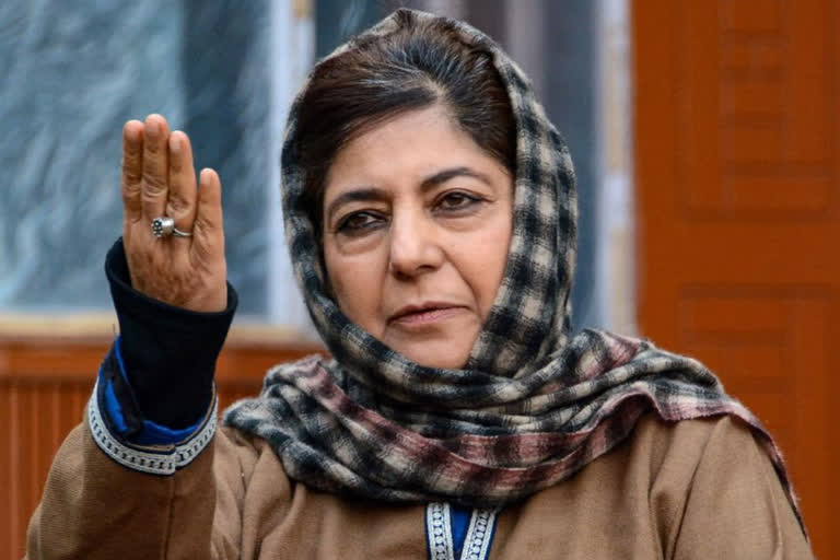 Mehbooba Mufti Criticize J and K LG Administration