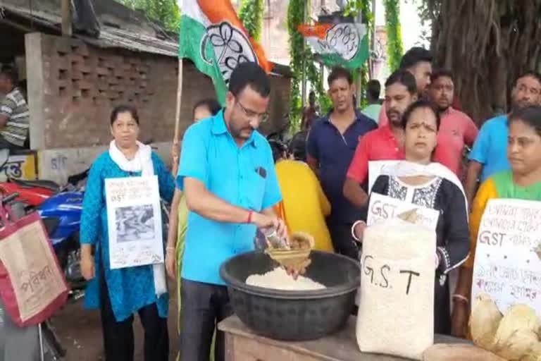 TMC Protest Against GST