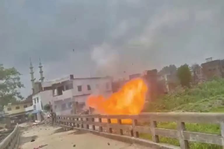Explosion during bomb making