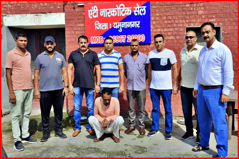 Drug Smuggler Arrested with Ganja in Yamunanagar