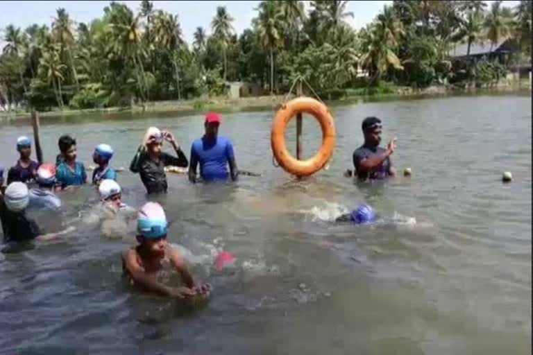 Drowning Prevention Day was observed at Karunagapallyin Kollam  Today is World Drowning Prevention Day  ലോക മുങ്ങിമരണ നിവാരണ ദിനം  കൊല്ലത്ത് മുങ്ങി മരിച്ചത് 153പേര്‍  ഇന്ന് ലോക മുങ്ങിമരണ നിവാരണ ദിനം  കൊല്ലത്ത് മുങ്ങി മരിച്ചത് 153പേര്‍