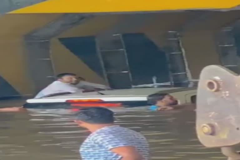 youth drowns car in water filled railway underpass