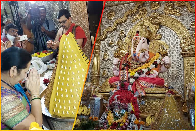 Dagdusheth Ganapati Temple Aarti for uddhav thackeray