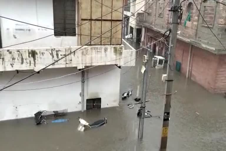 Heavy Rain in Jodhpur