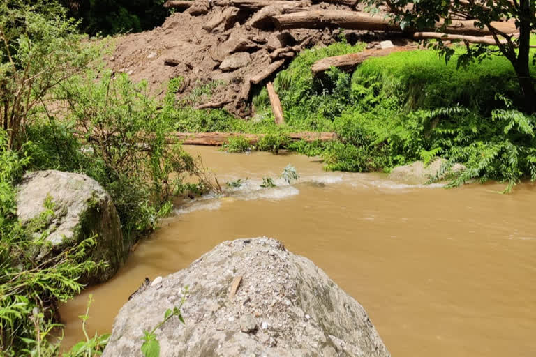 landslide in Shankar Dehra