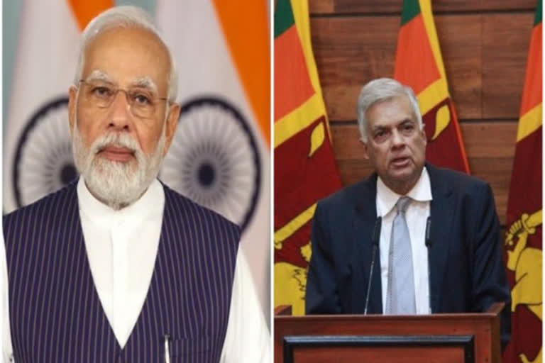 Modi and  Wickremesinghe