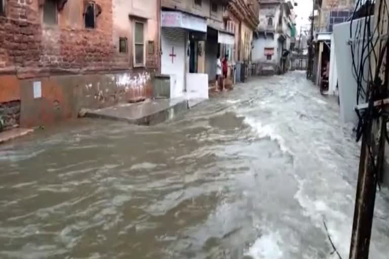 Flood like situation in rajasthan