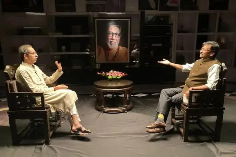 Uddhav Thackeray Interview by Sanjay Raut