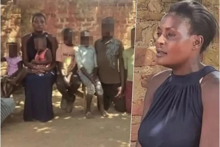 An Ugandan great grandmother who gave birth to 10 children