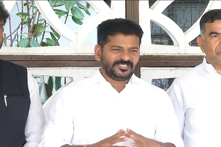 Revanth reddy fires on bjp