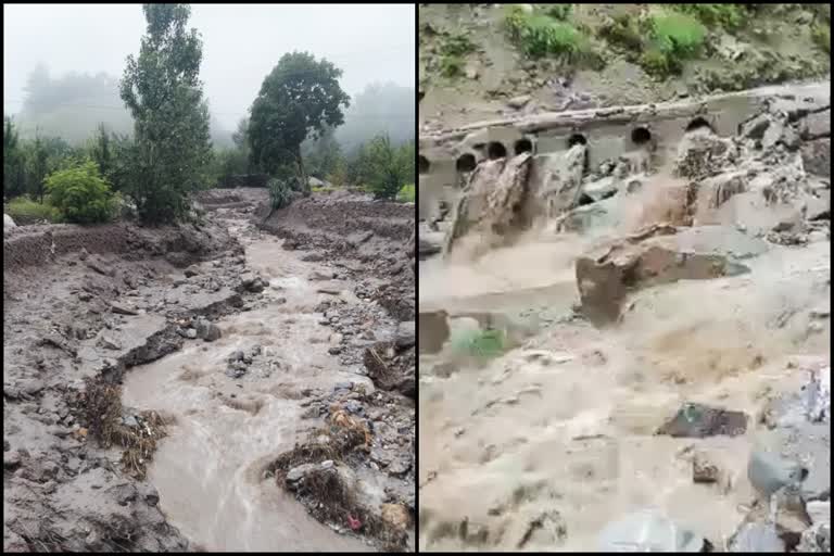 Flood in kinnaur