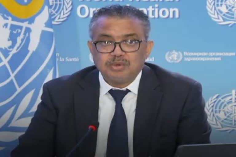 WHO Director General Tedros Adhanom Ghebreyesus