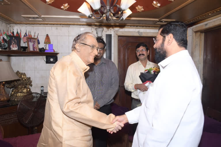 CM Shinde Dhake visit