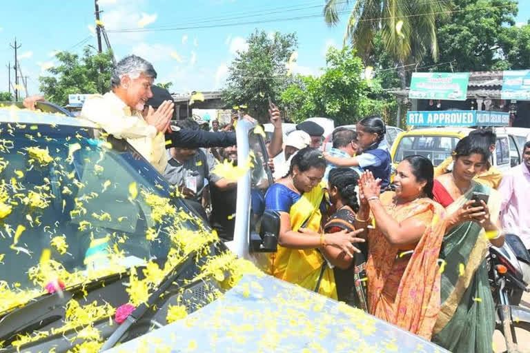 Chandrababu tour in badrachalam district