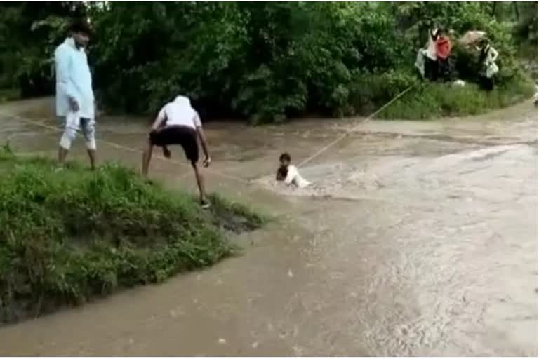 Shajapur Student Risking Life