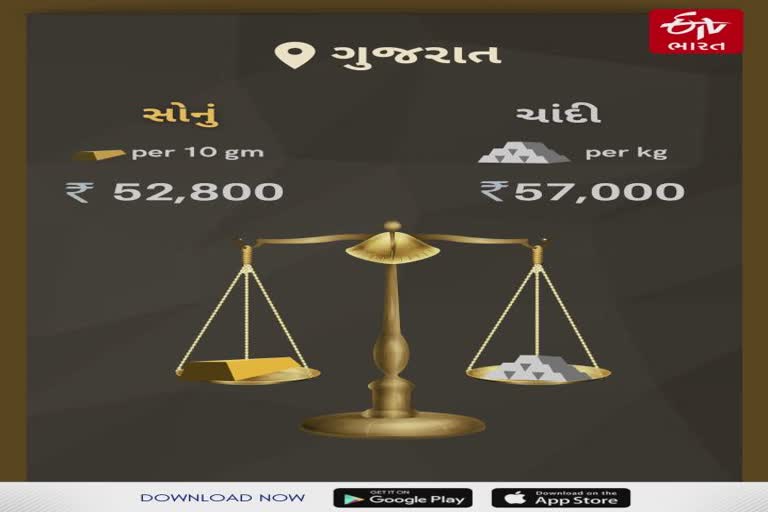 Gold Silver Price in Gujarat: શ્રાવણ મહિનાા પહેલા જ દિવસે સોના-ચાંદીના ભાવમાં ઉછાળો