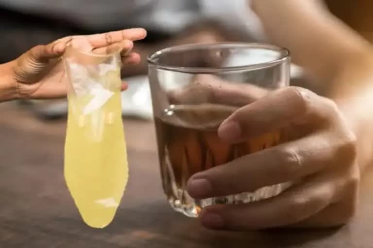 condom washed water, a new drink to getting high in Durgapur