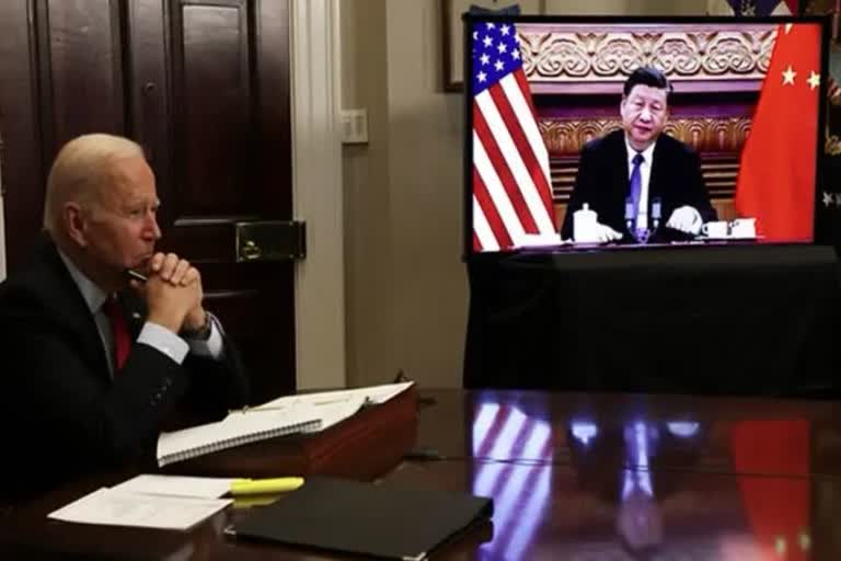 biden and xi held talks for two hours amid us china tensions