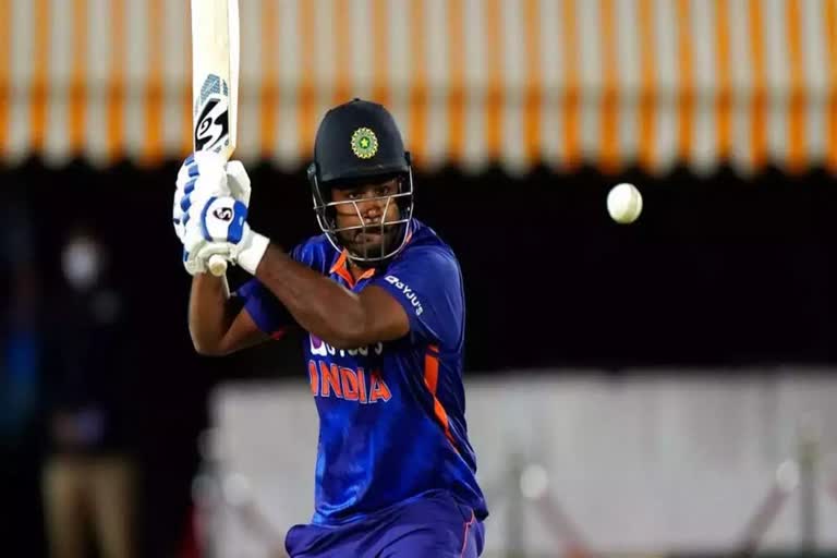 IND vs WI  Sanju Samson Added To India T20I Squad  Sanju Samson Replaced KL Rahul  IND vs WI T20  സഞ്‌ജു സാംസണ്‍  സഞ്‌ജു സാംസണ്‍ ടി20 സ്ക്വാഡില്‍  ഇന്ത്യ vs വെസ്റ്റ് ഇന്‍ഡീസ്  KL Rahul  കെഎല്‍ രാഹുല്‍