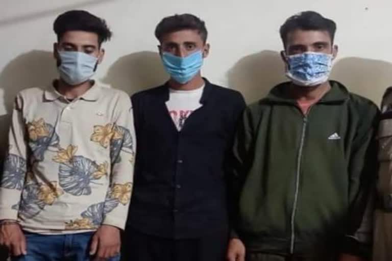 Six drug peddlers arrested jammu kashmir