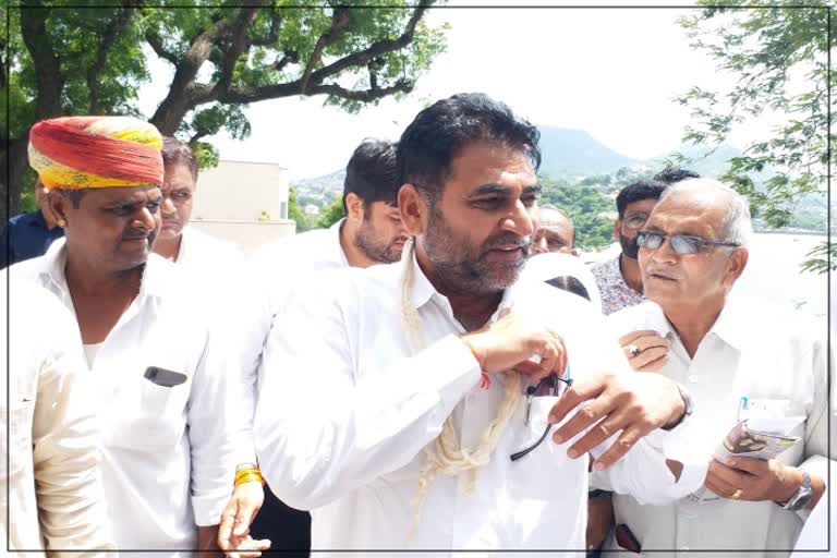 Minister Ram Lal in Ajmer