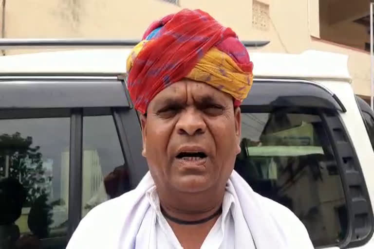 Ghatol MLA Harendra Ninama