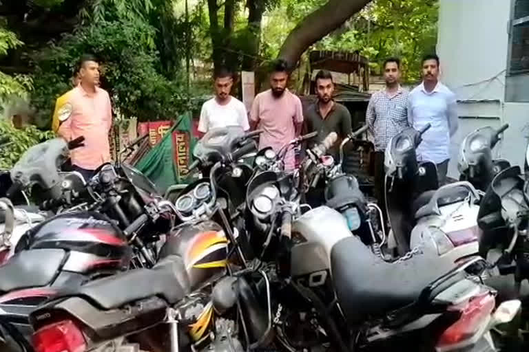bike thief arrested in raipur
