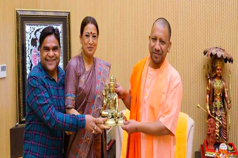 Rekha Arya met UP CM Yogi Adityanath