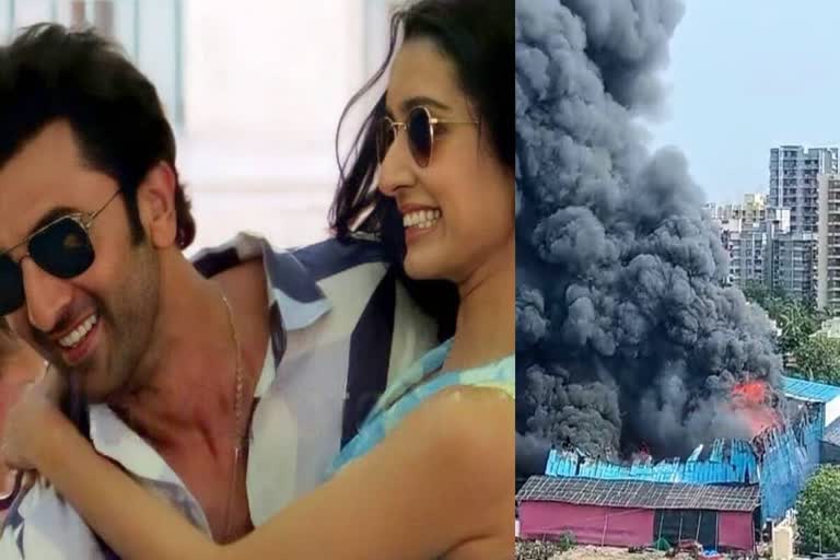 Massive fire breaks out on film sets in Andheri