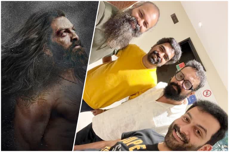 KGF music director Ravi Basrur  Prithviraj starrer Kaaliyan  കെജിഎഫ്‌ സംഗീത സംവിധായകന്‍  Ravi Basrur visit Kalari  കാളിയന്‍ സംവിധായകന്‍  രവി ബസ്റൂര്‍ കേരളത്തില്‍  Ravi Basrur in Kerala  Ravi Basrur meet Kaaliyan director  Prithviraj as Kaaliyan  Kaaliyan shoot starts on December  Kaaliyan cast and crew