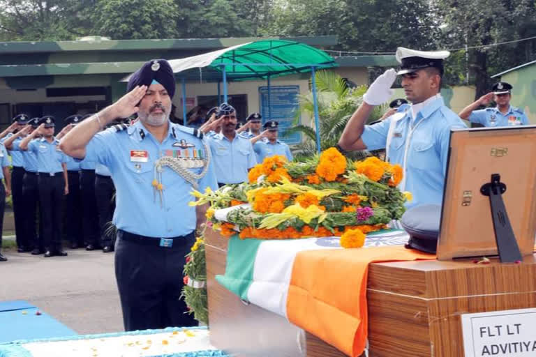 Mortal remains of pilot reach Jammu