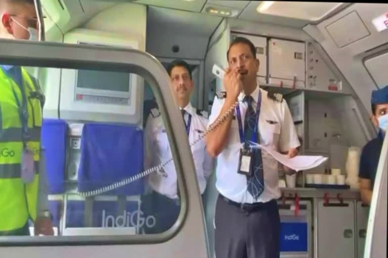 BJP MP Rajiv Pratap Rudy co-pilots the first Delhi-Deoghar flight