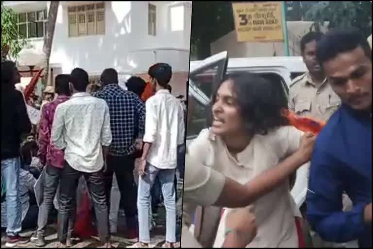 Bengaluru commissioner on ABVP Protest against Home minister  ABVP Protest against Praveen Murder  Police commissioner Pratap reddy reaction  ಗೃಹ ಸಚಿವರ ಮನೆಗೆ ಎಬಿವಿಪಿ ಮುತ್ತಿಗೆ ಬಗ್ಗೆ ಬೆಂಗಳೂರು ನಗರ ಪೊಲೀಸ್ ಆಯುಕ್ತ ಪ್ರತಾಪ್ ರೆಡ್ಡಿ ಪ್ರತಿಕ್ರಿಯೆ  ಪ್ರವೀಣ್ ನೆಟ್ಟಾರು ಹತ್ಯೆ ಖಂಡಿಸಿ ಎಬಿವಿಪಿ ಪ್ರತಿಭಟನೆ  ಗುಪ್ತಚರ ಇಲಾಖೆಯ ವೈಫಲ್ಯ