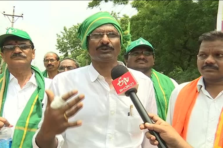 Amaravati Farmers: భాజపా పాదయాత్రకు.. రాజధాని రైతుల మద్దతు, Amaravati ...