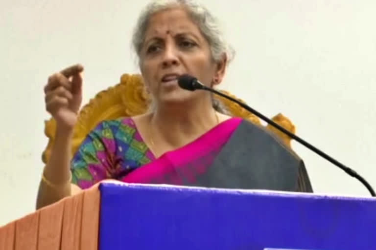 central finance minister nirmala sitharaman  nirmala sitharaman speech  book release function  modi book release  Modi 20 Dreams Meet Delivery  நிமலா சீதாராமன்  மத்திய நிதி அமைச்சர் நிர்மலா சீதாராமன்  புத்தக வெளியீட்டு விழா  மோடி புத்தகம் வெளியீடு  மோடி 20 ட்ரீம்ஸ் மீட் டெலிவரி