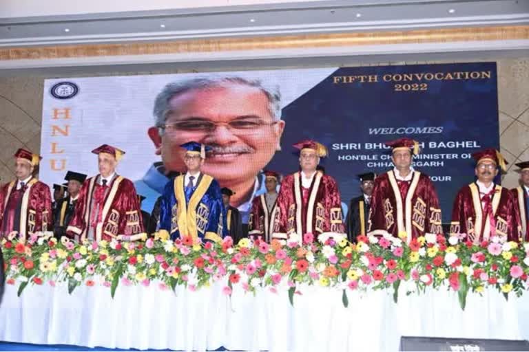 CJI NV Ramana at convocation of Hidayatullah National Law University raipur