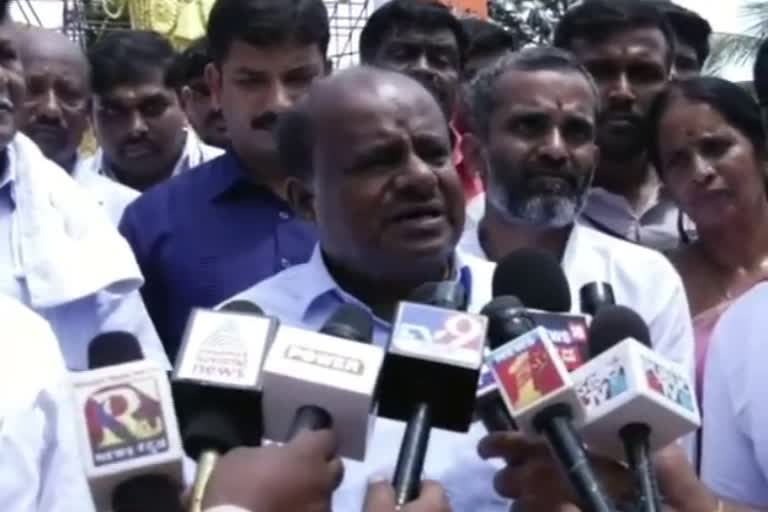 Former CM HD Kumaraswamy