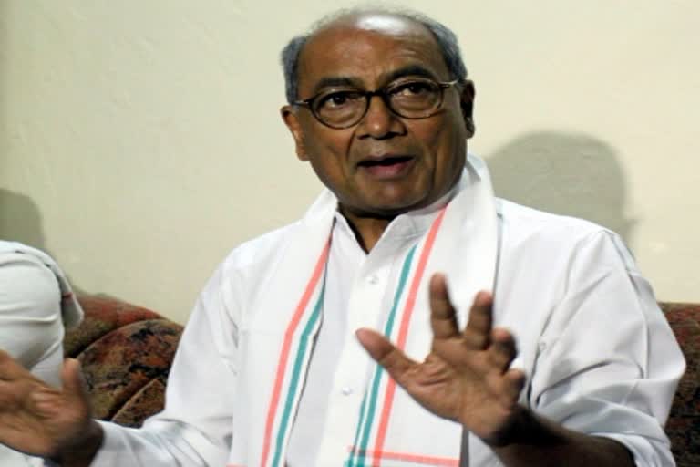 Congress leader Digvijay Singh targeted the media