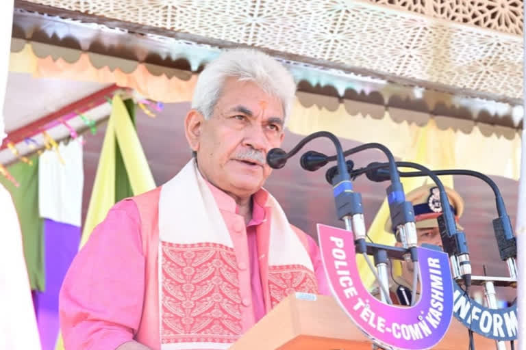 Narco-terrorism big challenge in Kashmir: J&K LG Manoj Sinha