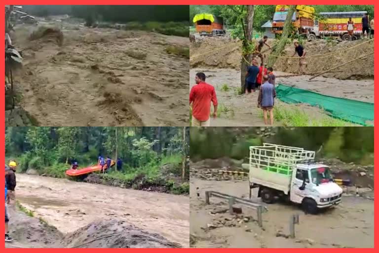 Flood In Beas River