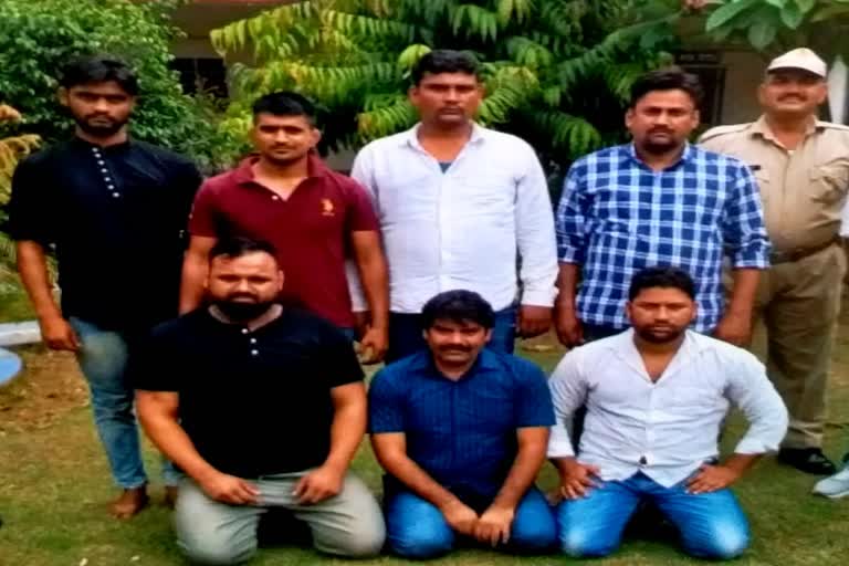 Miscreants Arrested with weapons in Jaipur