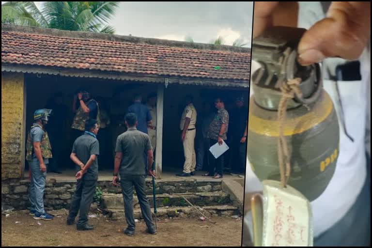 Hand Grenade Bomb Found in Govt School