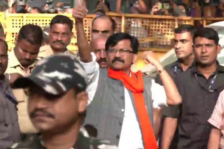 Arrested Sanjay Raut