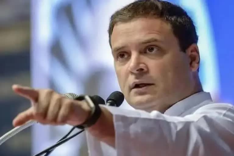 rahul gandhi on Gujarat government