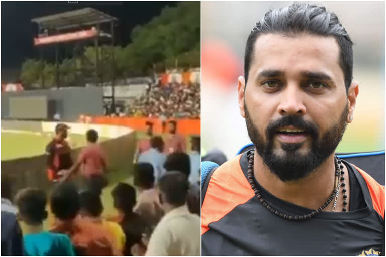 Murali Vijay Involved In An Ugly Fight With Dinesh Karthik Fans In TNPL 2022  Murali Vijay  TNPL 2022  Dinesh Karthik  Murali Vijay Fight With Dinesh Karthik Fans  മുരളി വിജയ്‌  ദിനേഷ് കാര്‍ത്തിക്  ആരാധകരോട് തര്‍ക്കിച്ച് മുരളി വിജയ്‌